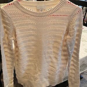 Lucky Brand Ivory Textured‎ Sweater